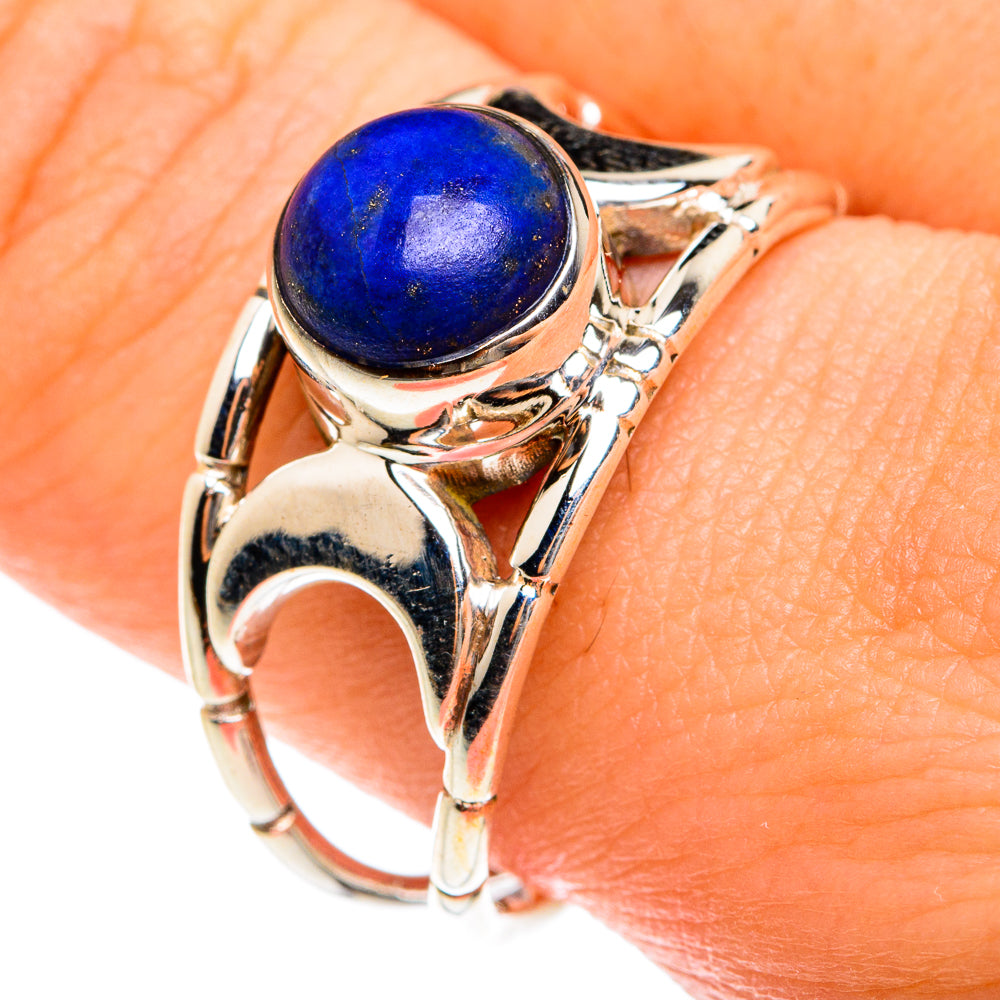Lapis Lazuli Rings handcrafted by Anasilvercos - RING76052