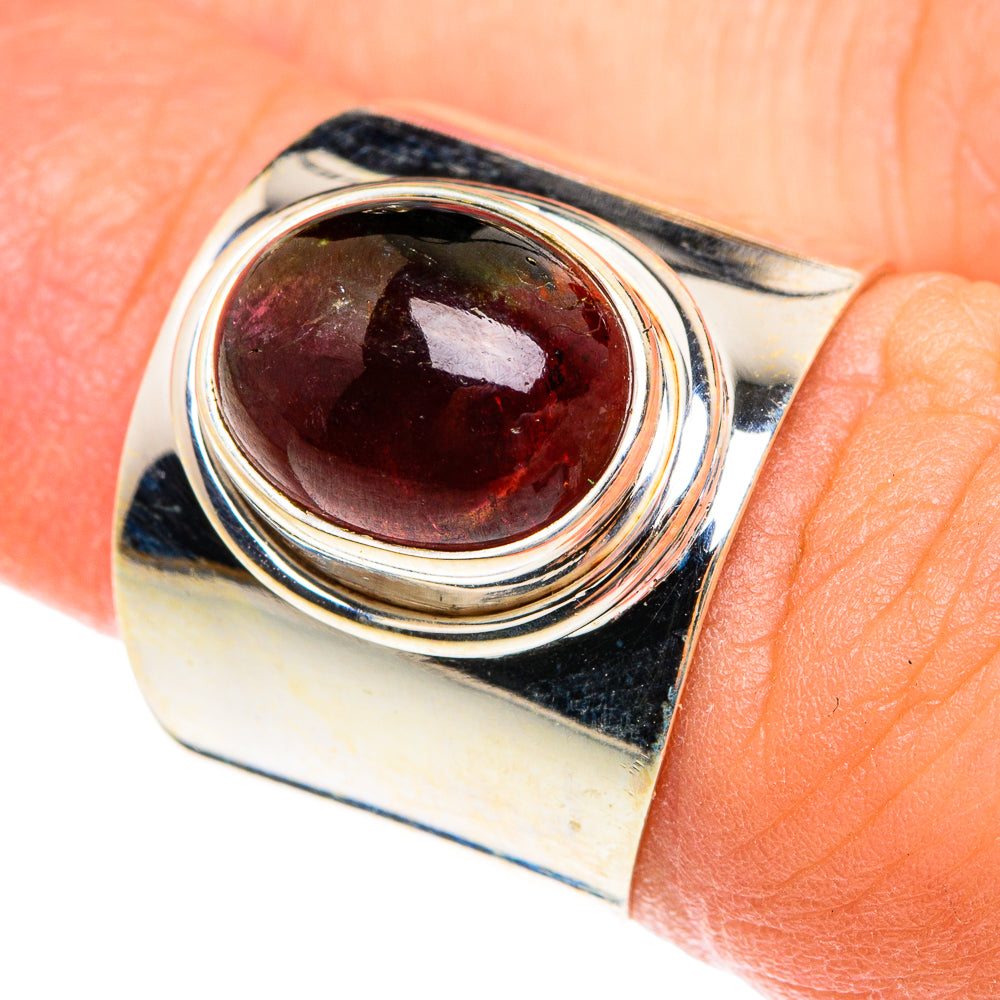 Garnet Rings handcrafted by Anasilvercos - RING76062