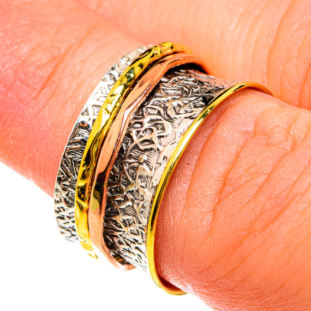Meditation Spinner Rings handcrafted by Anasilvercos - RING76088