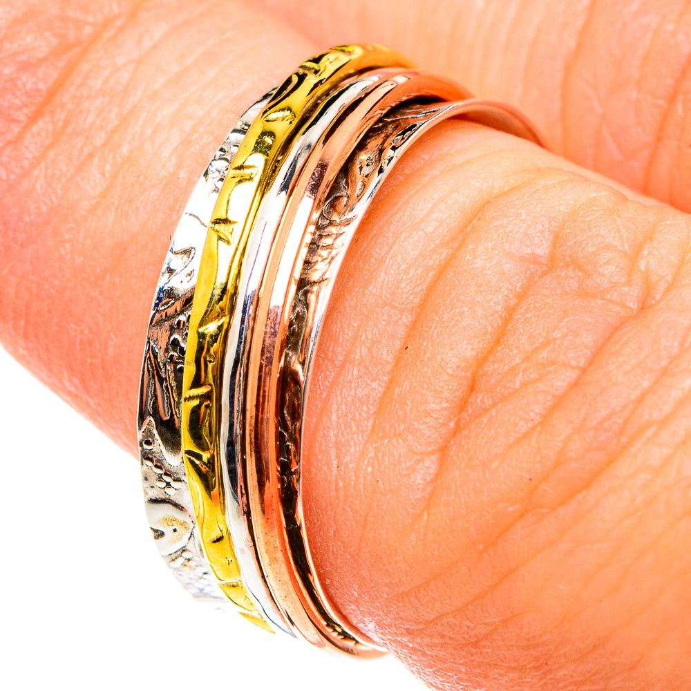Meditation Spinner Rings handcrafted by Anasilvercos - RING76108