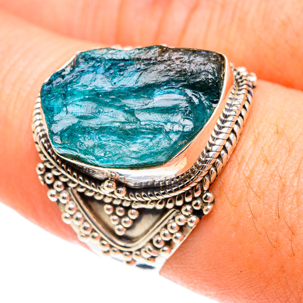 Apatite Rings handcrafted by Anasilvercos - RING76133