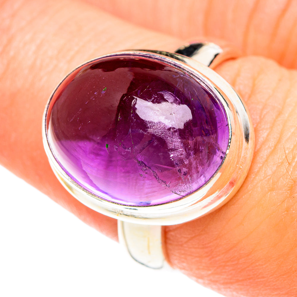 Amethyst Rings handcrafted by Anasilvercos - RING76148