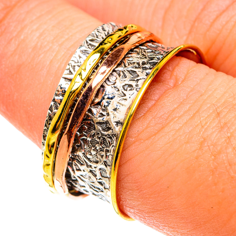 Meditation Spinner Rings handcrafted by Anasilvercos - RING76151