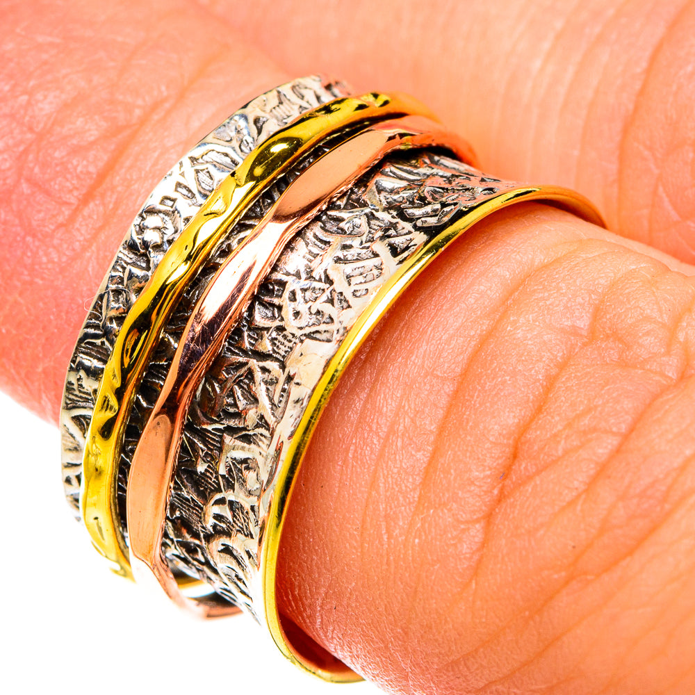 Meditation Spinner Rings handcrafted by Anasilvercos - RING76153