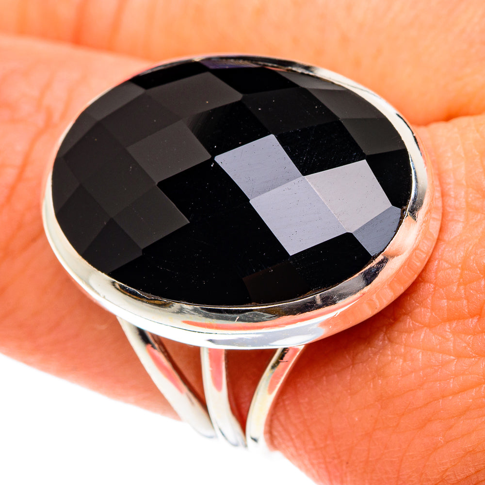 Black Onyx Rings handcrafted by Anasilvercos - RING76185