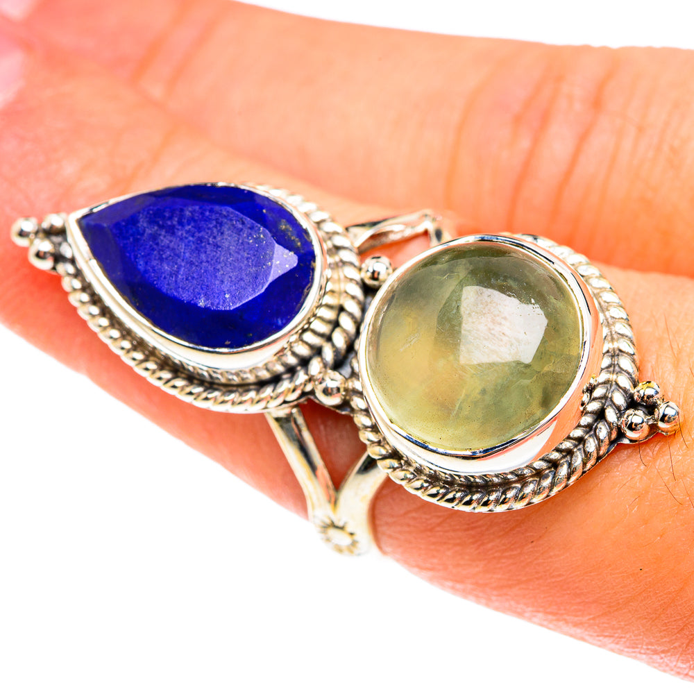 Lapis Lazuli Rings handcrafted by Anasilvercos - RING76219