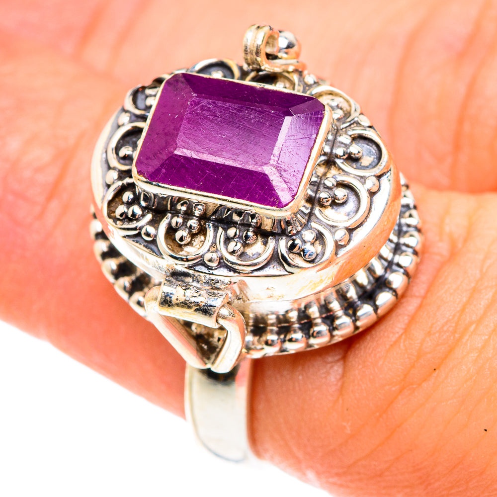 Ruby Rings handcrafted by Anasilvercos - RING76251