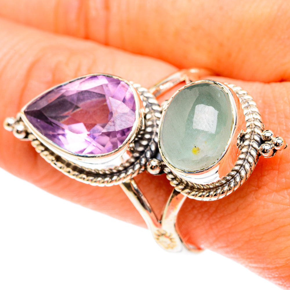 Amethyst Rings handcrafted by Anasilvercos - RING76257