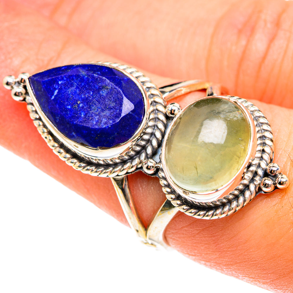 Lapis Lazuli Rings handcrafted by Anasilvercos - RING76258
