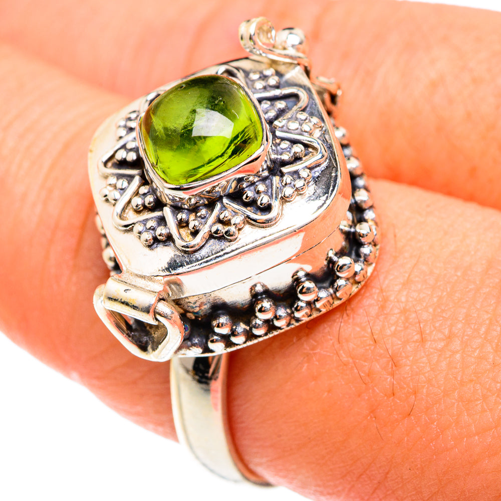 Peridot Rings handcrafted by Anasilvercos - RING76271