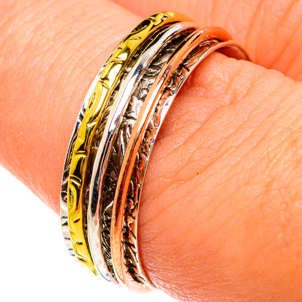 Meditation Spinner Rings handcrafted by Anasilvercos - RING76287