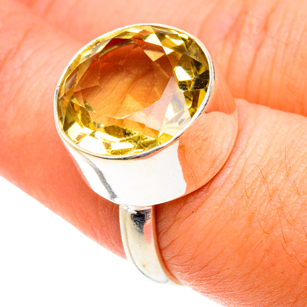 Citrine Rings handcrafted by Anasilvercos - RING76294