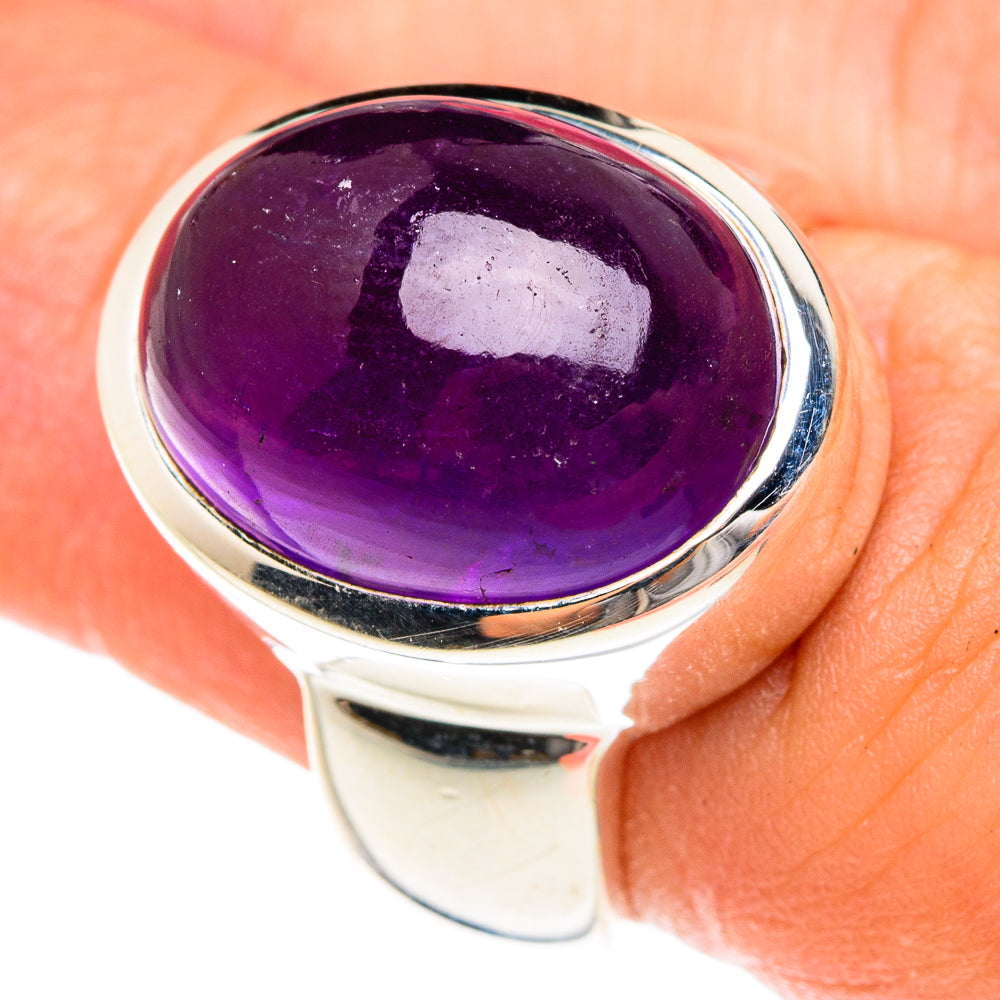 Amethyst Rings handcrafted by Anasilvercos - RING76312