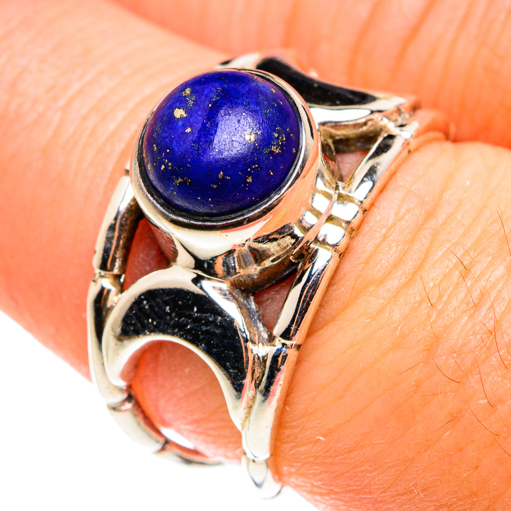 Lapis Lazuli Rings handcrafted by Anasilvercos - RING76324