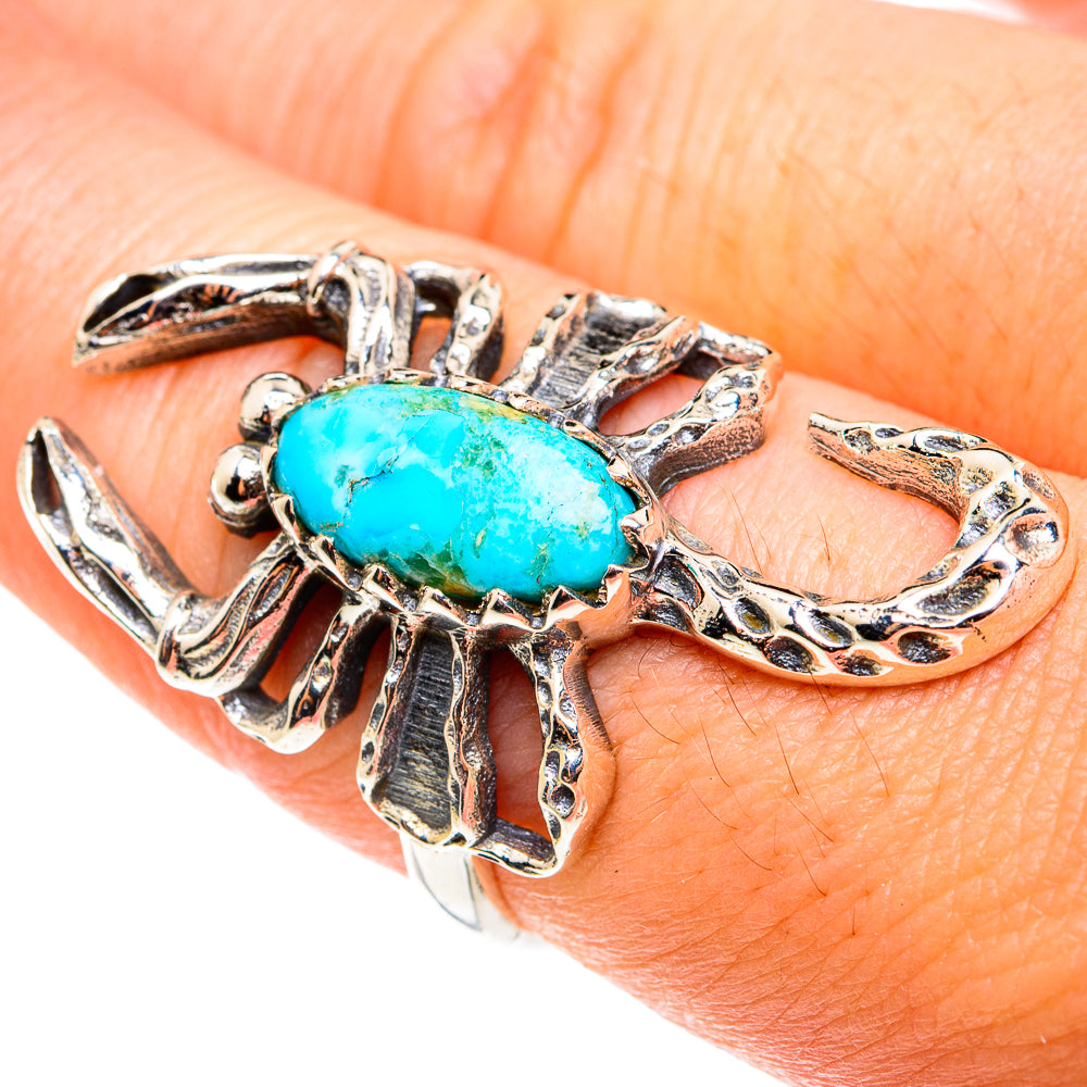 Chrysocolla Rings handcrafted by Anasilvercos - RING76329