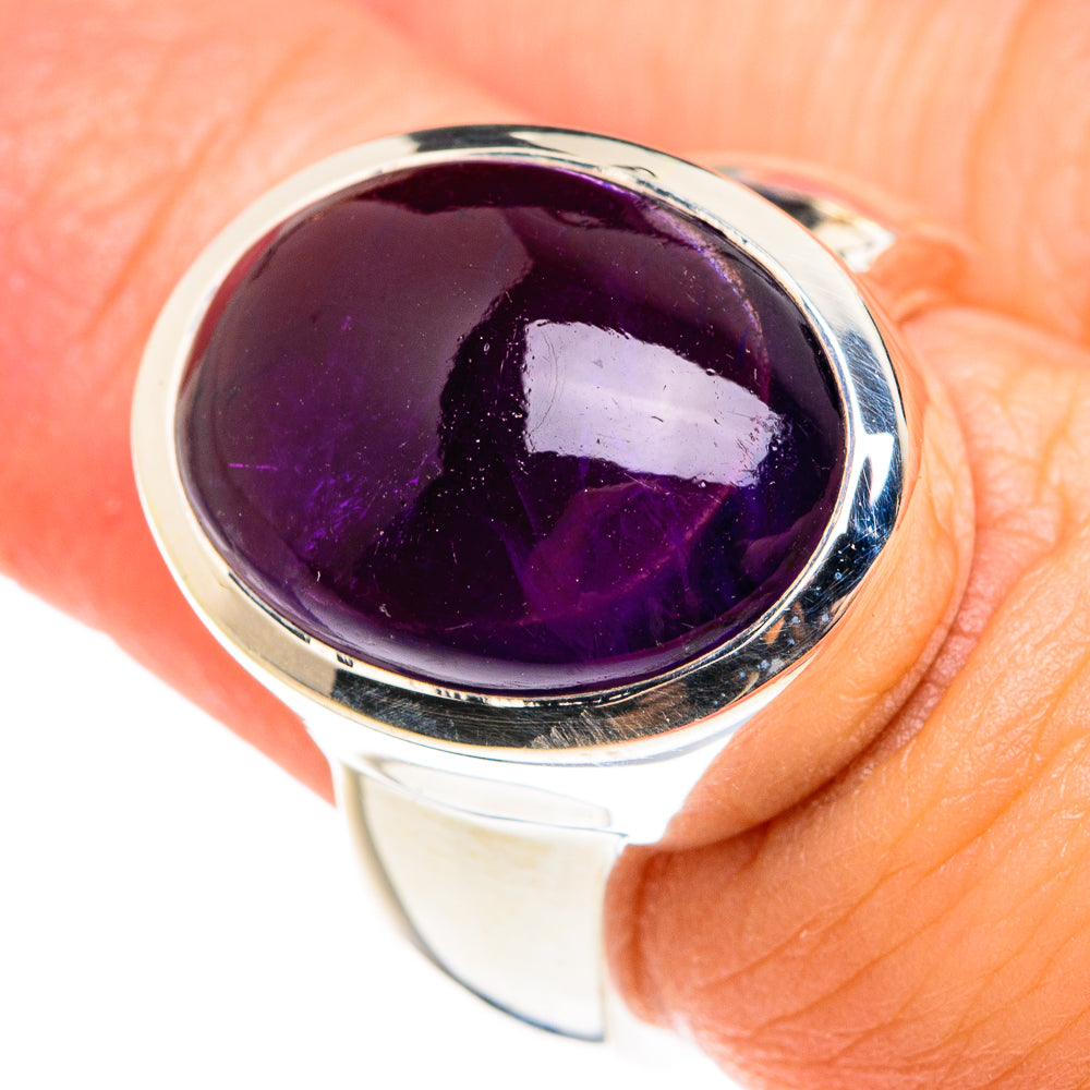 Amethyst Rings handcrafted by Anasilvercos - RING76343