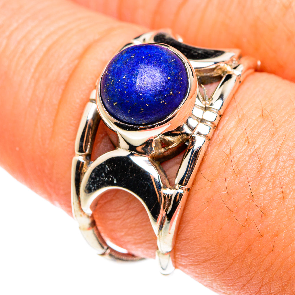 Lapis Lazuli Rings handcrafted by Anasilvercos - RING76357
