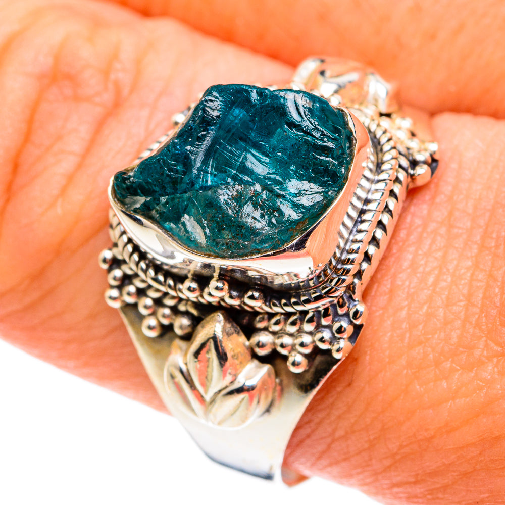 Apatite Rings handcrafted by Anasilvercos - RING76360