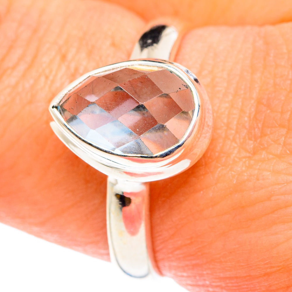 Blue Topaz Rings handcrafted by Anasilvercos - RING76366