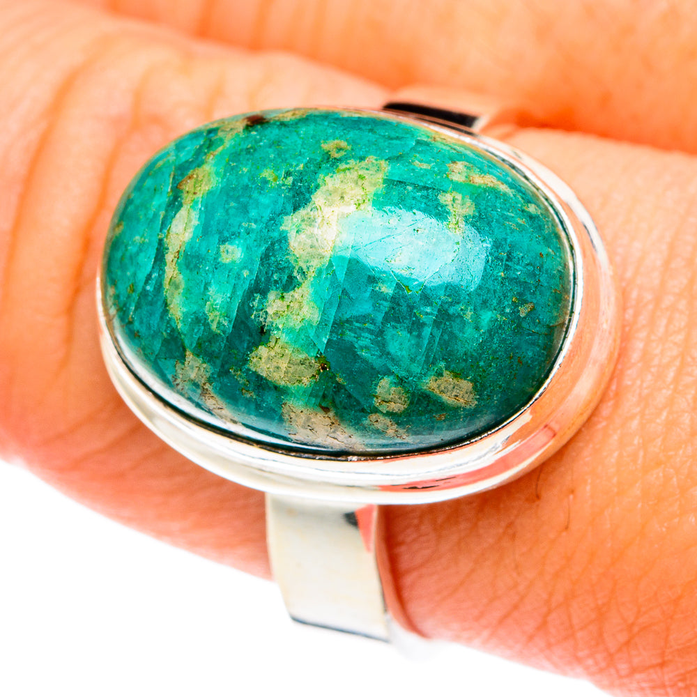 Amazonite Rings handcrafted by Anasilvercos - RING76368