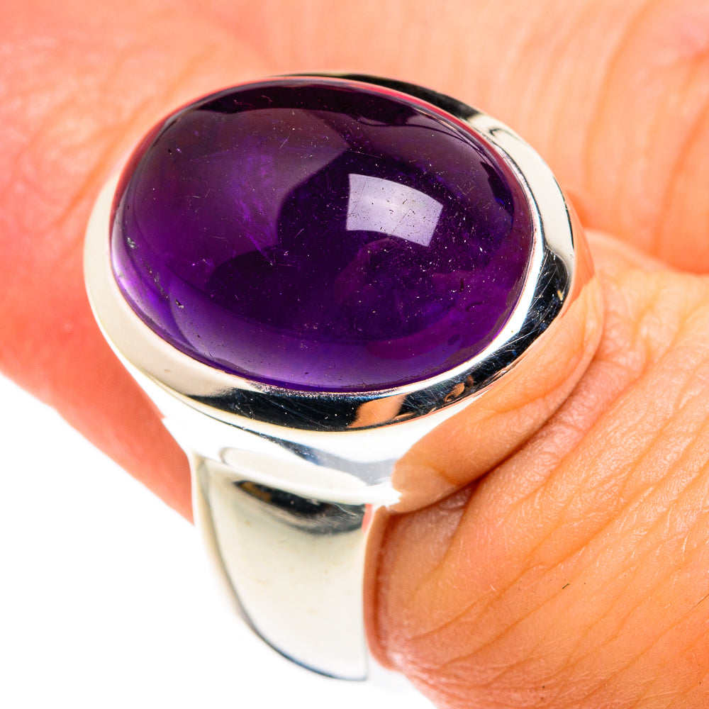 Amethyst Rings handcrafted by Anasilvercos - RING76380