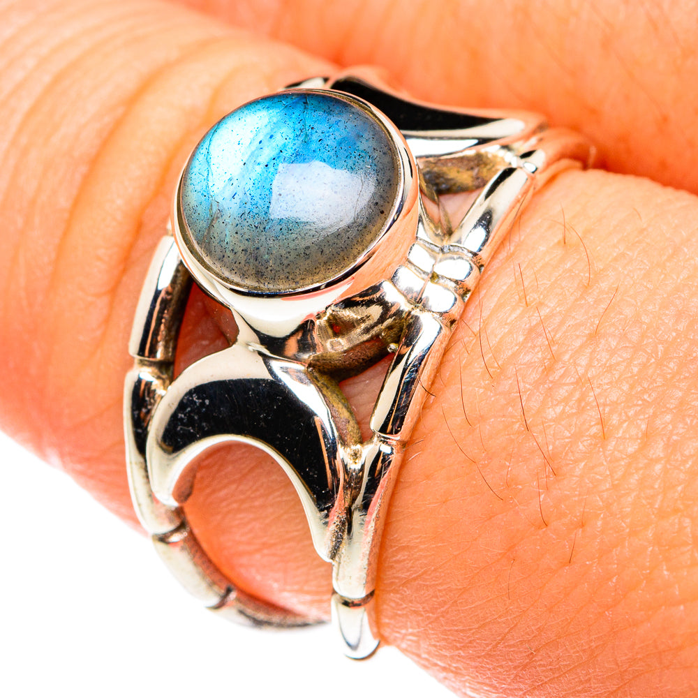 Labradorite Rings handcrafted by Anasilvercos - RING76392
