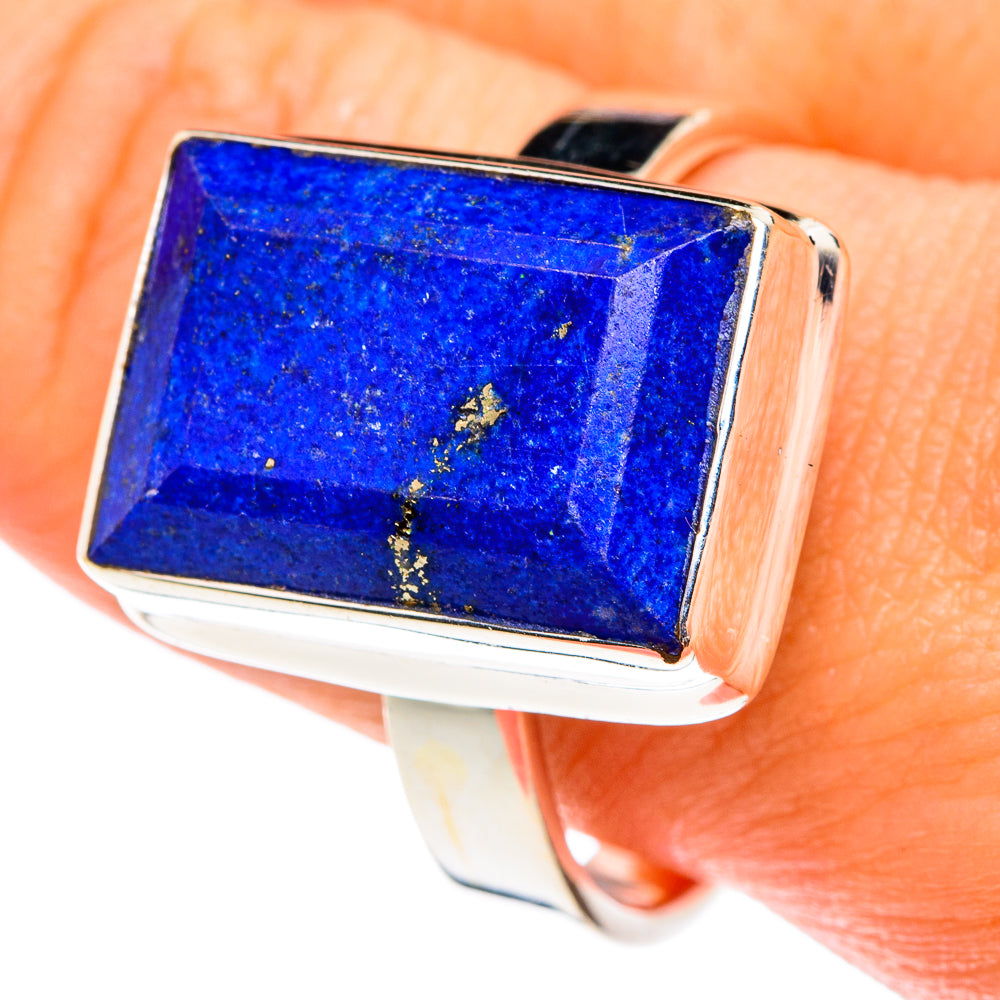 Lapis Lazuli Rings handcrafted by Anasilvercos - RING76421