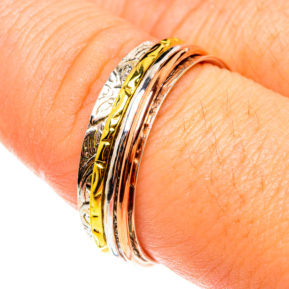 Meditation Spinner Rings handcrafted by Anasilvercos - RING76443