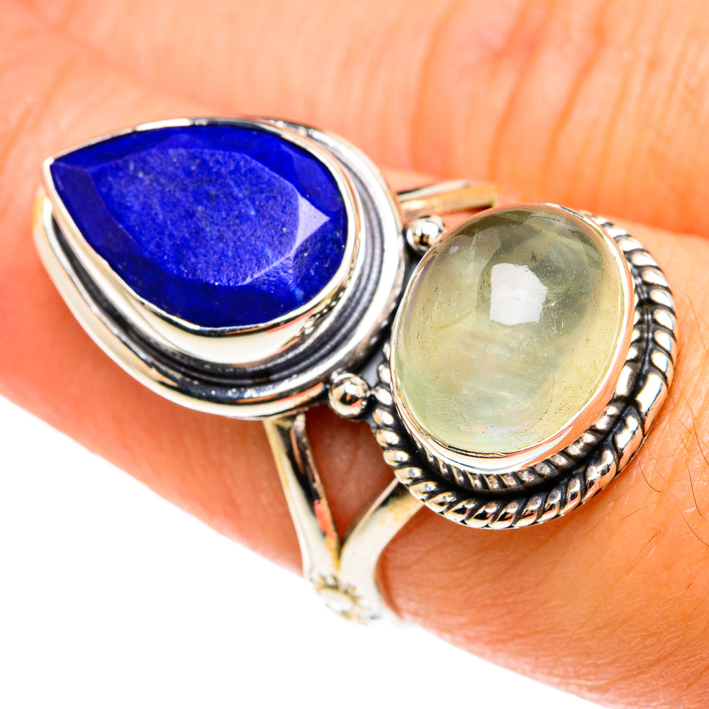 Lapis Lazuli Rings handcrafted by Anasilvercos - RING76446