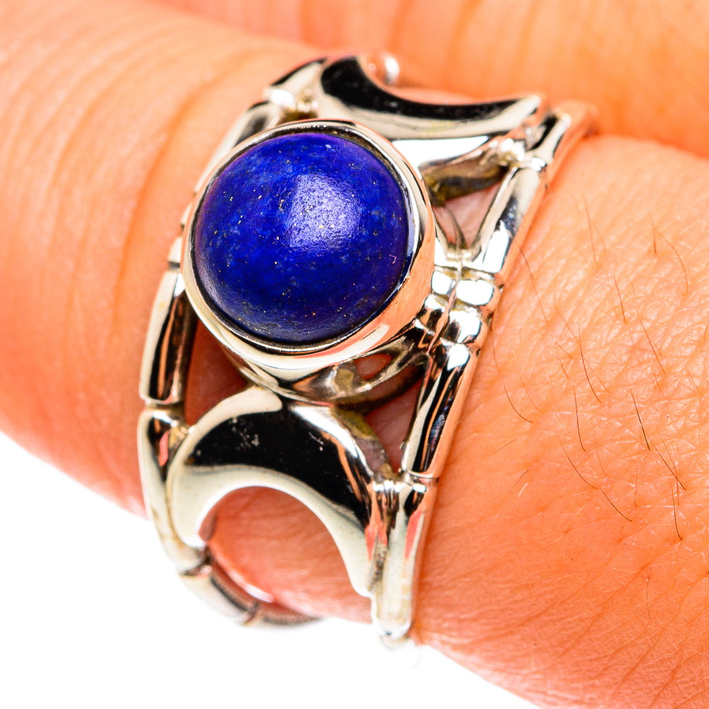 Lapis Lazuli Rings handcrafted by Anasilvercos - RING76450