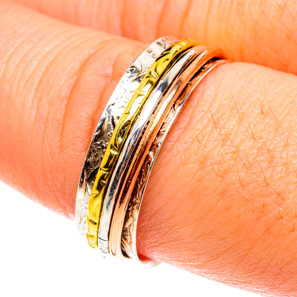 Meditation Spinner Rings handcrafted by Anasilvercos - RING76473