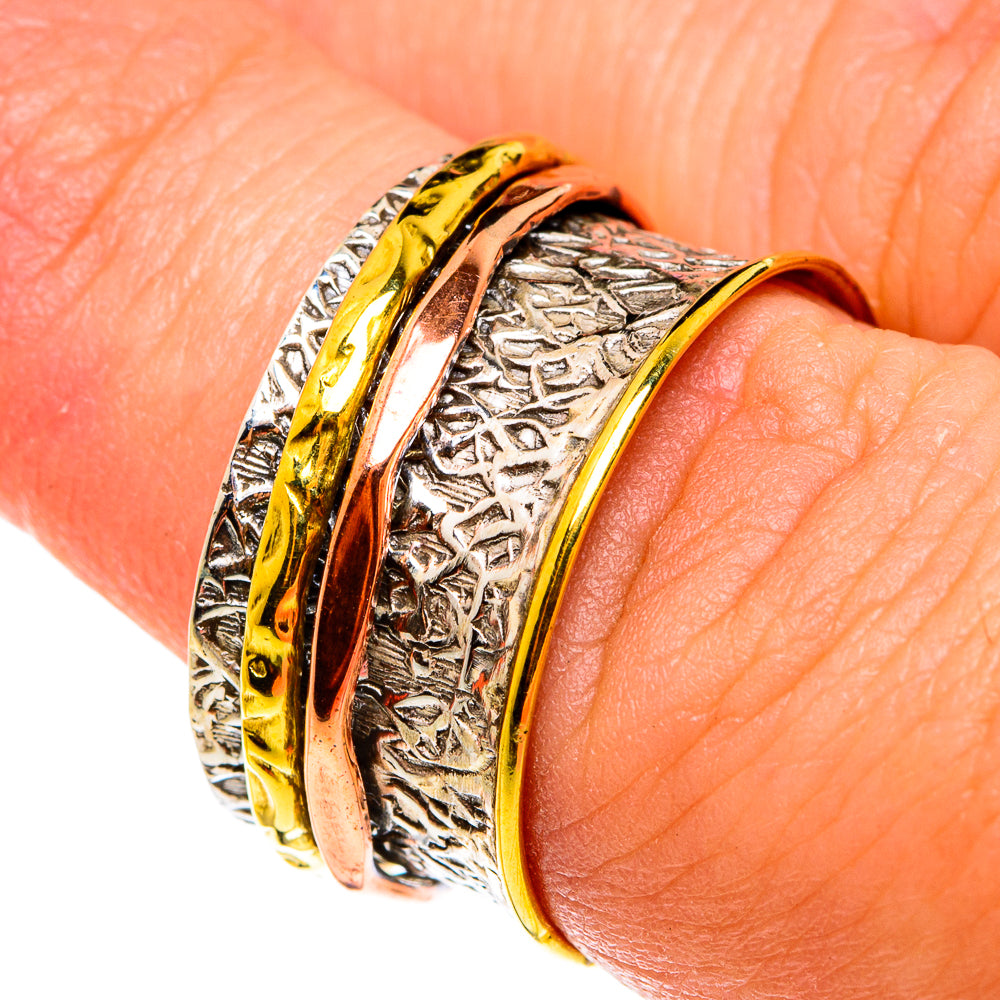 Meditation Spinner Rings handcrafted by Anasilvercos - RING76474