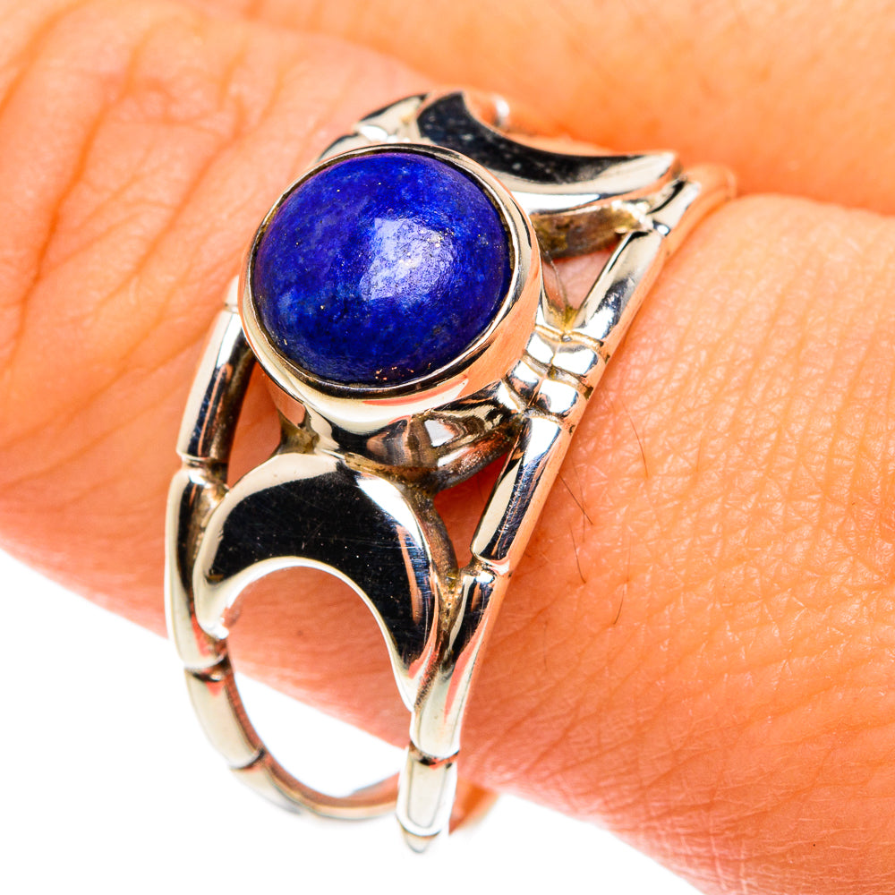 Lapis Lazuli Rings handcrafted by Anasilvercos - RING76481