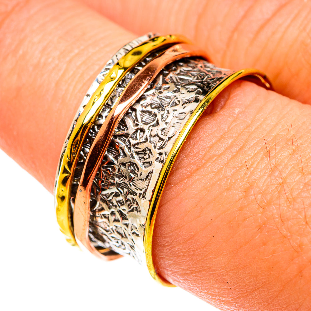 Meditation Spinner Rings handcrafted by Anasilvercos - RING76502