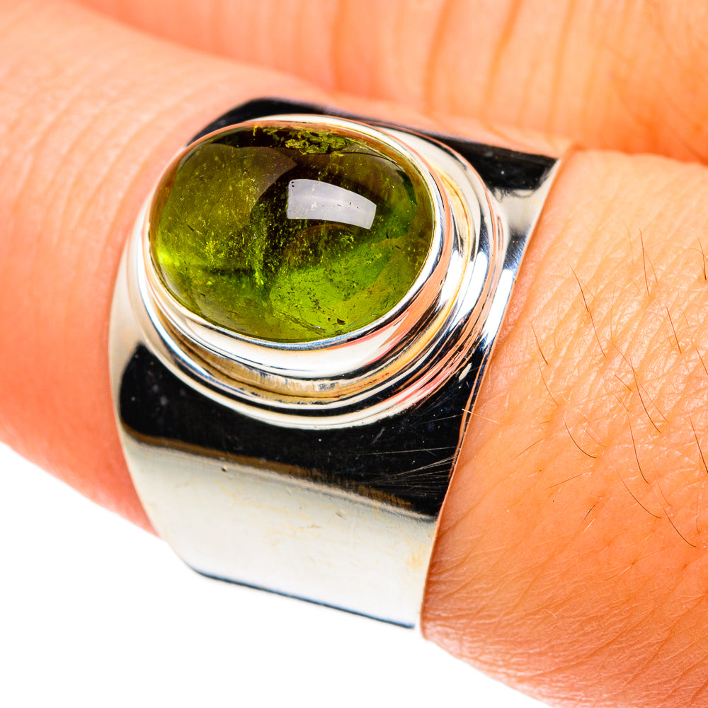 Peridot Rings handcrafted by Anasilvercos - RING76516