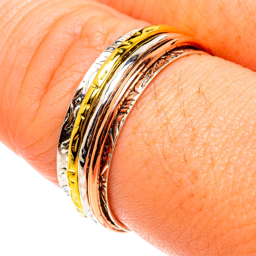 Meditation Spinner Rings handcrafted by Anasilvercos - RING76539