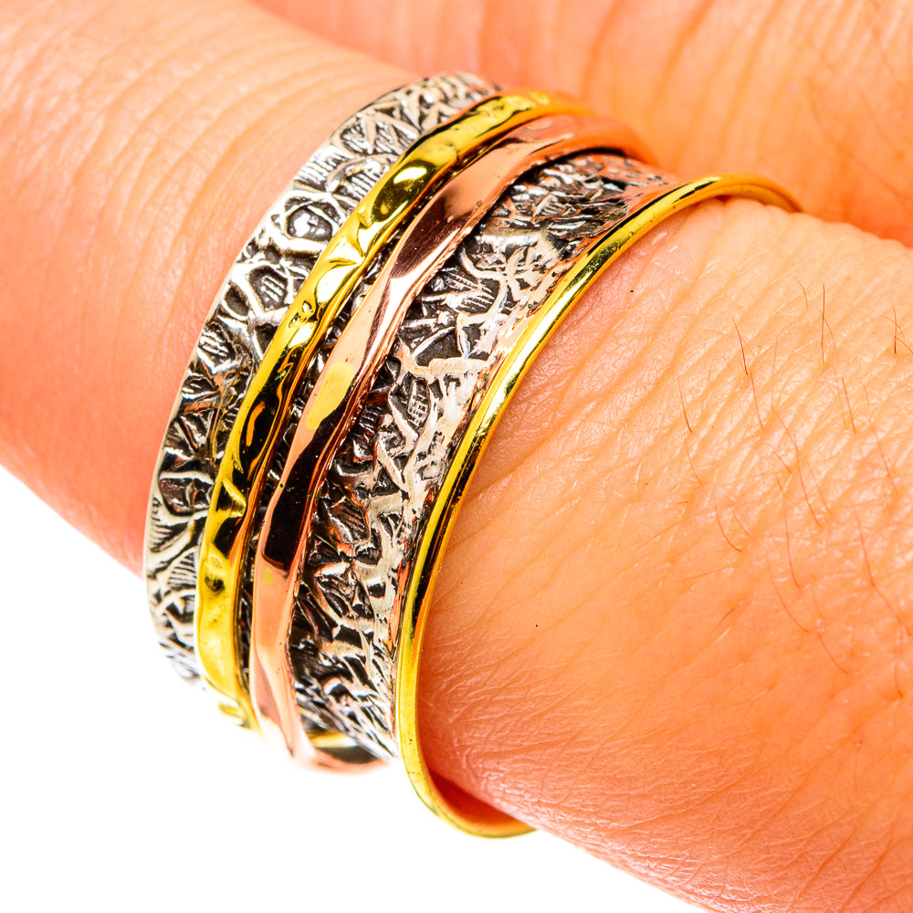 Meditation Spinner Rings handcrafted by Anasilvercos - RING76541