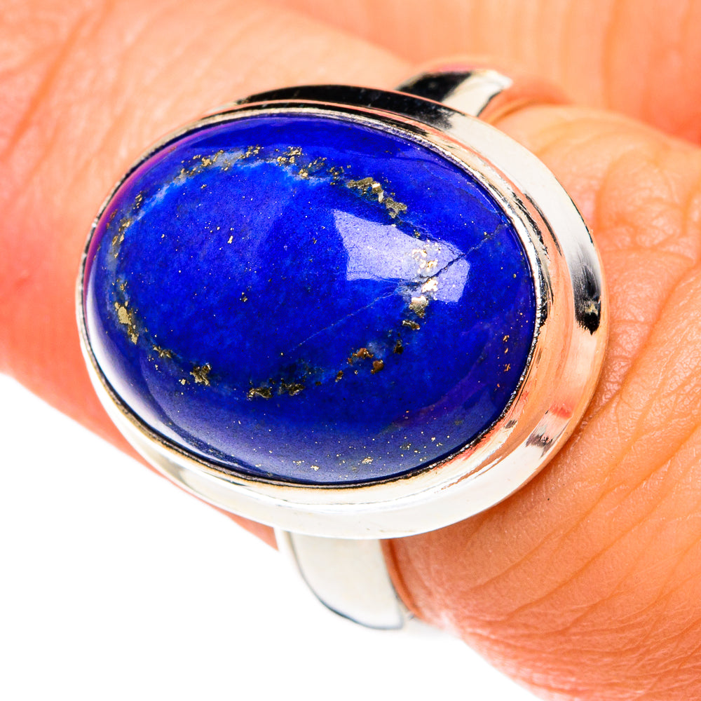 Lapis Lazuli Rings handcrafted by Anasilvercos - RING76554