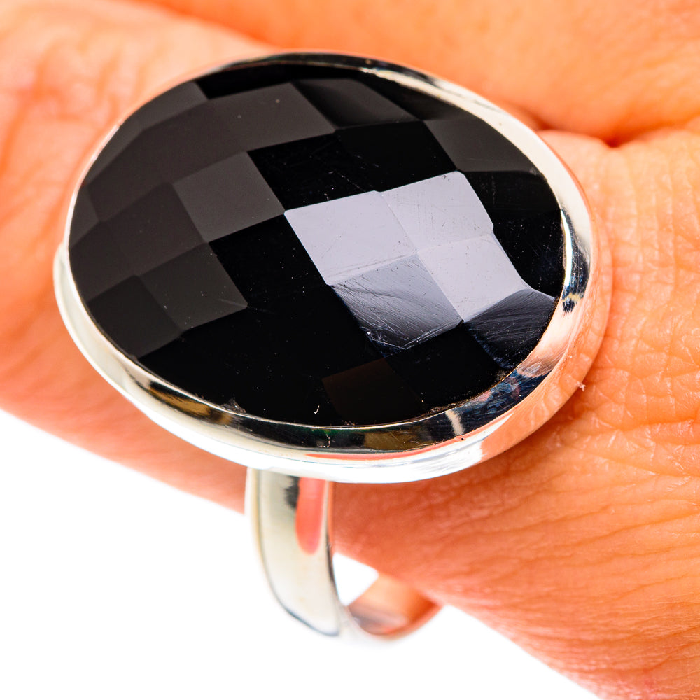 Black Onyx Rings handcrafted by Anasilvercos - RING76576