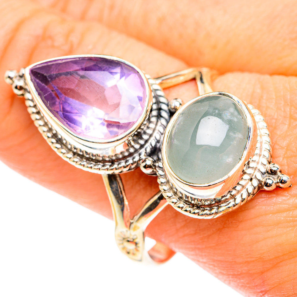 Amethyst Rings handcrafted by Anasilvercos - RING76580