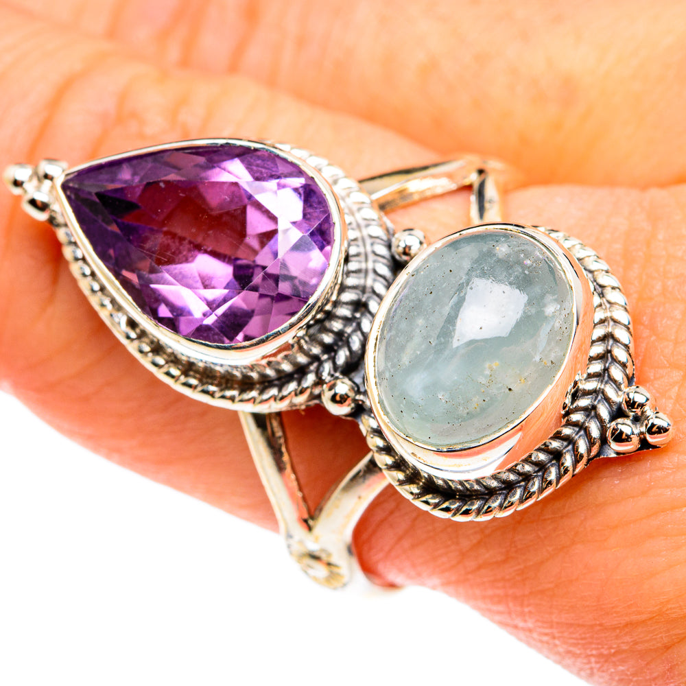 Amethyst Rings handcrafted by Anasilvercos - RING76610