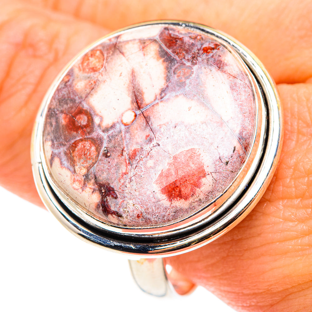 Poppy Jasper Rings handcrafted by Anasilvercos - RING76657