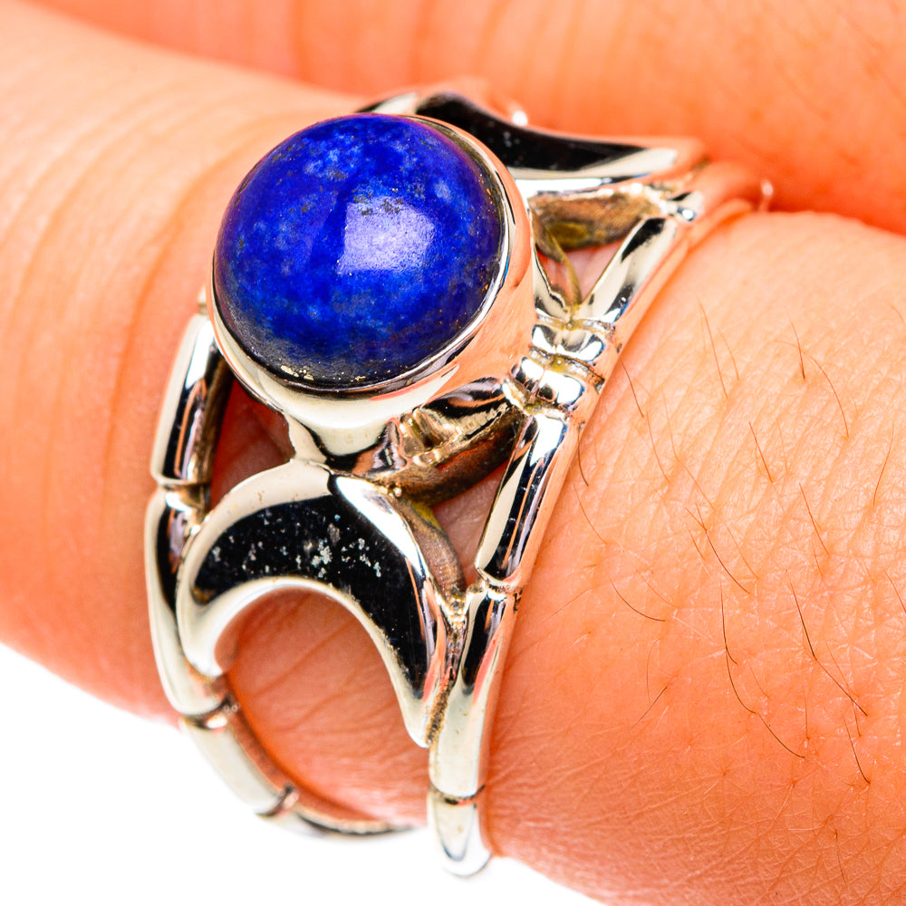 Lapis Lazuli Rings handcrafted by Anasilvercos - RING76703