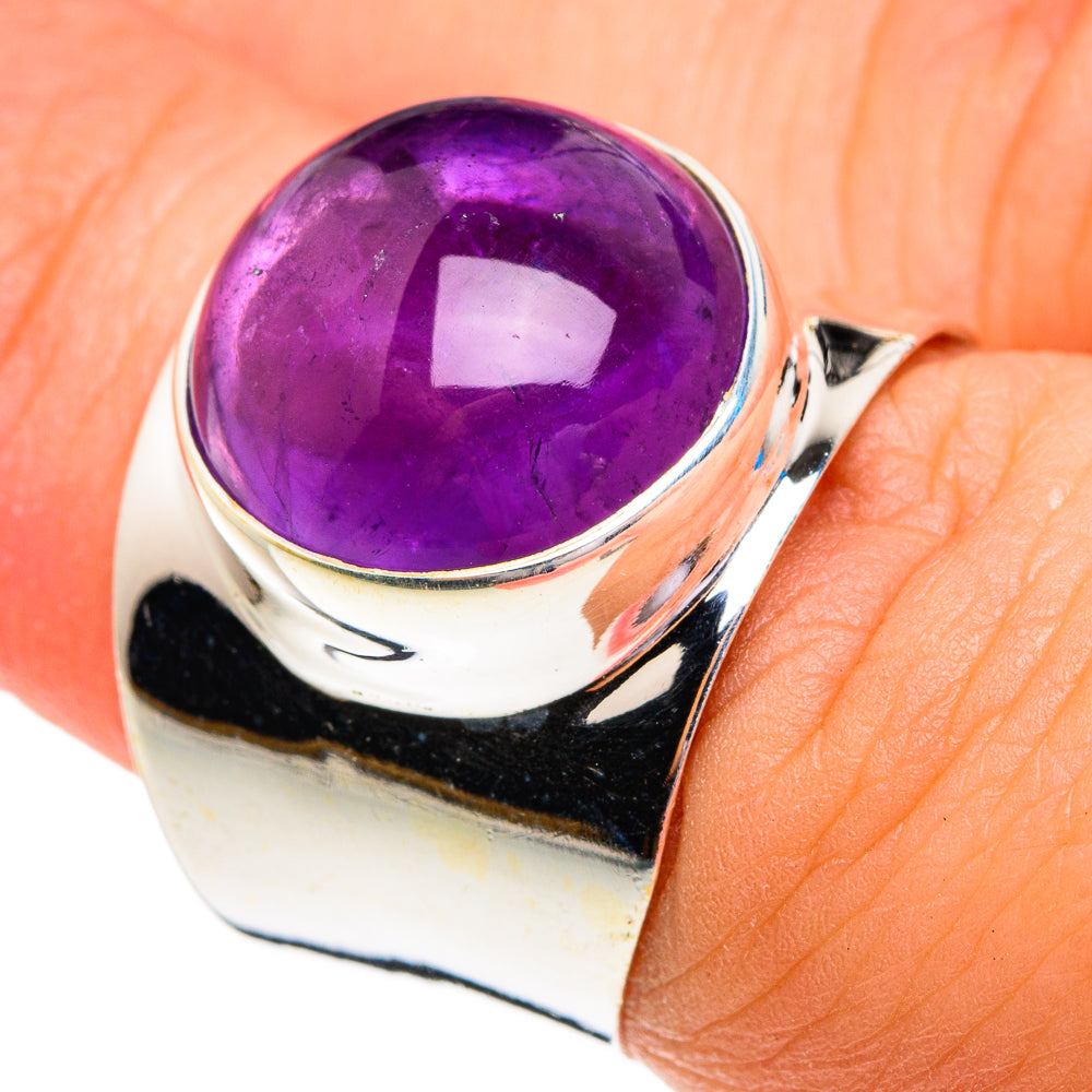 Amethyst Rings handcrafted by Anasilvercos - RING76747