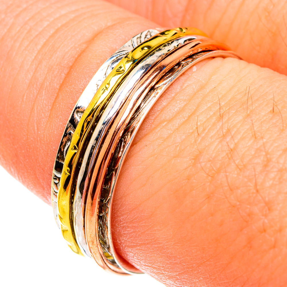 Meditation Spinner Rings handcrafted by Anasilvercos - RING76749