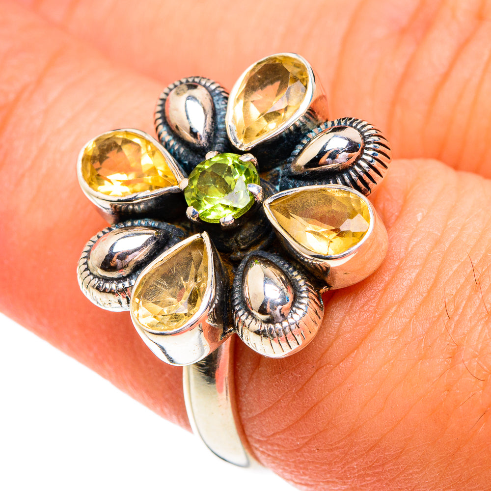Citrine Rings handcrafted by Anasilvercos - RING76789