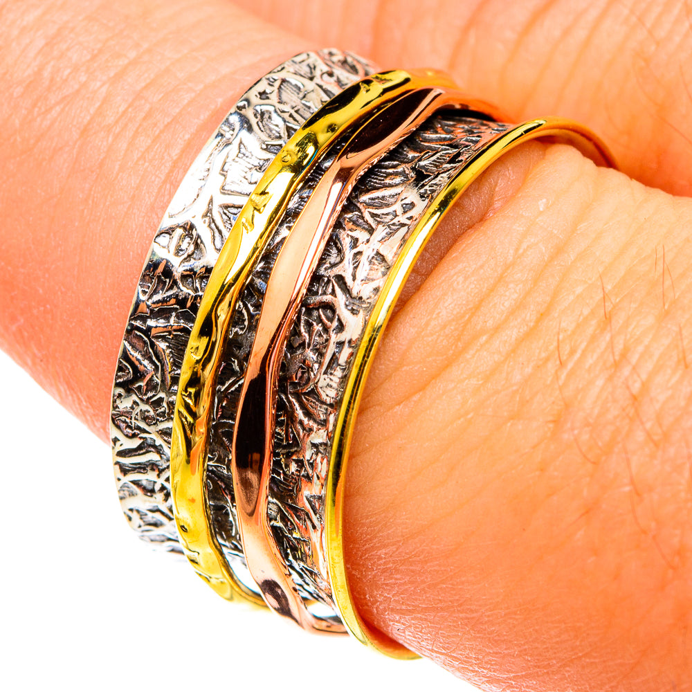 Meditation Spinner Rings handcrafted by Anasilvercos - RING76799
