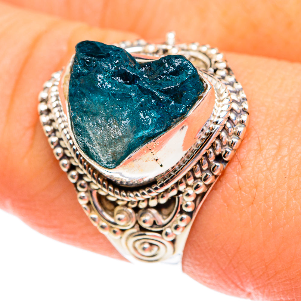 Apatite Rings handcrafted by Anasilvercos - RING76807