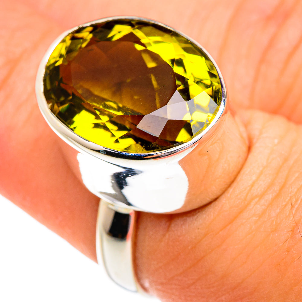 Citrine Rings handcrafted by Anasilvercos - RING76828