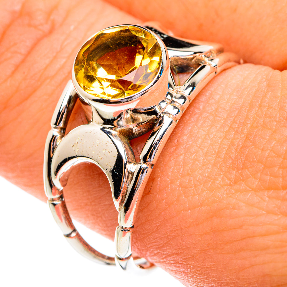 Citrine Rings handcrafted by Anasilvercos - RING76837